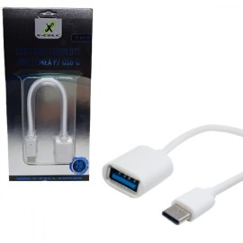 Cabo Adaptador OTG Usb X Tipo C X-CELL XC-ADP-09