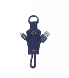 Chaveiro Jeans Cabo Iphone - I2go