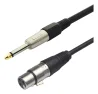 Cabo De Audio P10 X Xlr F 5 Metros P10canon50 Plus Cable