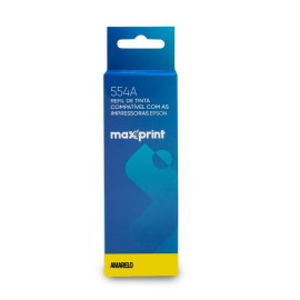 Refil de tinta Maxprint Compatvel Epson T544420 No.544A Amarelo