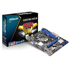 Placa Me Asrock - H61M-HG4 DDR3 Intel H61