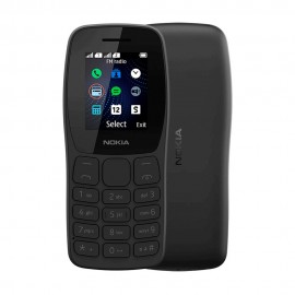 Celular Nokia 105  Dual Chip, MP3, Rdio FM, Lanterna, Preto