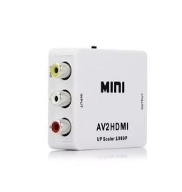 Conversor RCA para HDMI - entrada RCA saída HDMI