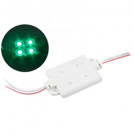 Mdulo Com 4 LEDs IP65 5050 55*33 - 12V - Verde 