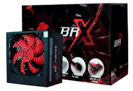 Fonte Atx Brx B-S800W 800W Real Cooler120Mm Bivolt