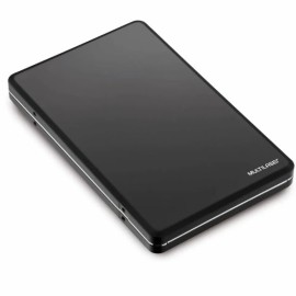 Case para HD Externo Multilaser  Sata 2.5 Pol. Preto 