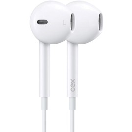 Fone de Ouvido com Fio OEX FN204 Branco