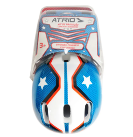 Kit de Proteo Infantil Capito Estrela com Capacete Atrio - ES104