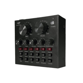 Placa De Som Streaming MX-50BK C3Tech