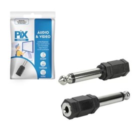 Adaptador P10 Macho Mono / P2 Femea Mono