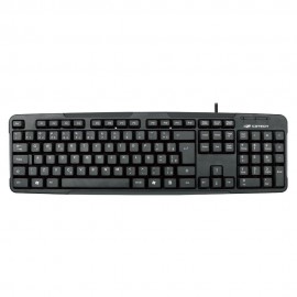 Teclado com Fio C3 Tech - KB-12BK