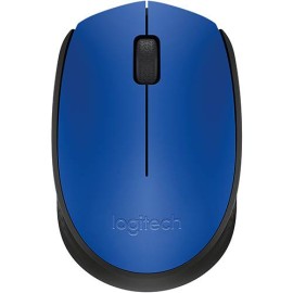 Mouse Logitech sem Fio M170 Azul 
