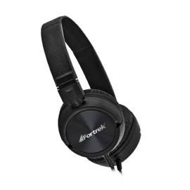 Fone de Ouvido com Microfone HMF-501BK Preto FORTREK