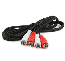 Cabo 2+2 Rca Nquel 1,5m