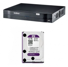 Dvr Intelbras 04ch Muilti-hd Mhdx 1104 C/ Hd Wd Purple 1 Tb