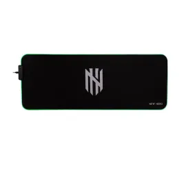 Mousepad Gamer New Hero Rapid, Rgb, Extra Grande, 80X30cm, Preto