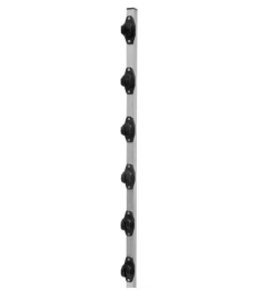 Haste Quadrada Frisada 25x25
