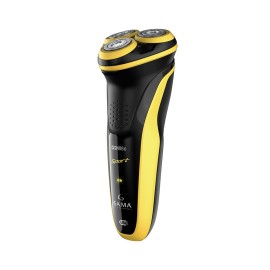 Barbeador Eltrico Gama 3 Lminas - GSH886 Preto/Amarelo Bivolt