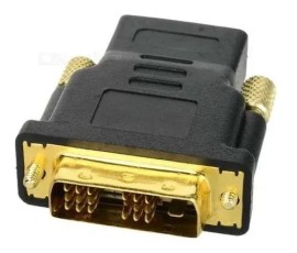 Adaptador DVI 18+1 Macho x HDMI Fmea