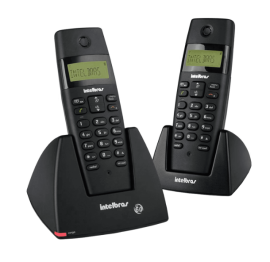 Telefone S/fio + Ramal Intelbras Ts40c