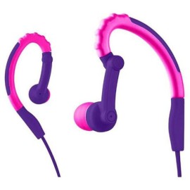 Fone De Ouvido Esportivo Pulse Rosa E Roxo PH206 