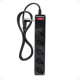 Filtro De Linha Iclamper 5 Lcf Preto 