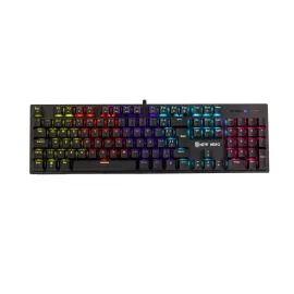 Teclado Mec�nico Gamer New Hero Prisma, Rgb, Switch Blue, Abnt2, Usb, Preto