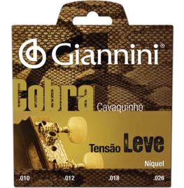 Encordoamento para Cavaco Ao Leve GESCL Srie Cobra Giannini
