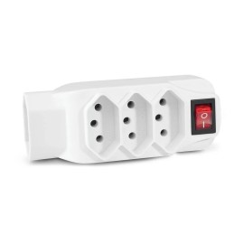 Adaptador L4 Saidas Branco 