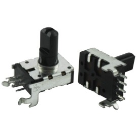 Potencimetro 4 Terminais c/ Suporte 90 100K  Eixo Mdio