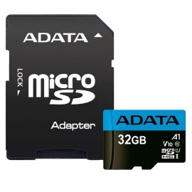 Carto de Memria Adata 32GB Classe 10 com Adaptador - AUSDH32GUICL10A1-RA1