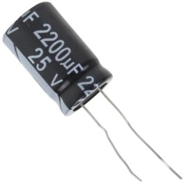 Capacitor Eletroltico 2200X25V - 105 Graus 