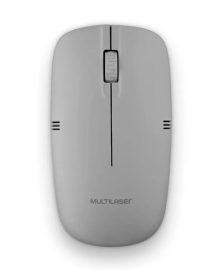 Mouse Sem Fio Lite 2.4GHZ 1200 DPI Usb Cinza- MO287