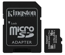 Carto De Memria Micro Sd 16gb Classe 10 - Kingston