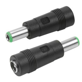 Adaptador P4 2.1x5.5mm Fmea Para 3.6x5.5mm Macho - Green 003-8705