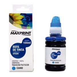 Refil de Tinta Maxprint Ciano 100ml