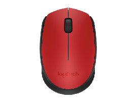 Mouse Sem Fio Logitech M170 Vermelho