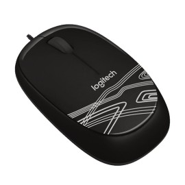 Mouse com Fio Logitech M105 USB Preto