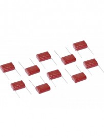 Capacitor Poliester 2,2UF 400V Vermelho - Vinik