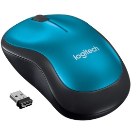 Mouse Logitech M185 Sem Fio Azul