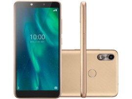 Smartphone Multilaser F 32GB 3G Quad-Core Dourado P9106