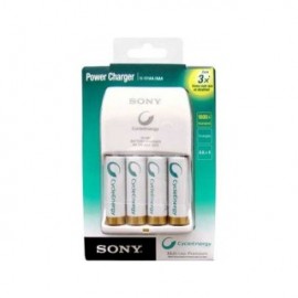 Carregador de Pilhas com 4 Pilhas AA - Sony