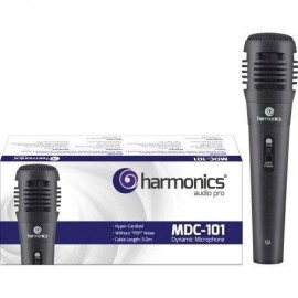 Microfone Cabo 3m MDC101 Preto harmonics