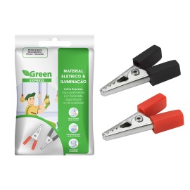 Kit Garra Jacare 5a Isolada Kit Com 1 Preto 1 Vermelho