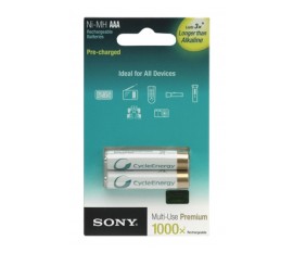Pilhas AAA Recarreg�veis - Sony