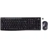 Teclado e Mouse Sem Fio Logitech MK270, ABNT2, Teclas de M�dia de F�cil Acesso, Conex�o USB, Pilhas Inclusas - 920-004433