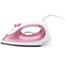 Ferro de Passar Roupa a Vapor 220V 2000W Branco/Rosa Multilaser - HO019