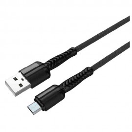 Cabo USB x Micro USB C3Tech, 1m , Preto - CB-M150BK