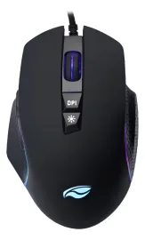 Mouse Gamer C3tech Commander Mg-330bk 6400 Dpi Rgb 7 Bot�es