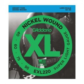 Encordoamento para Baixo 4c exl220 esc. longa - Daddario